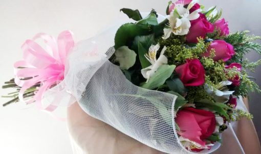 Bouquet con 18 Rosas - Flores, Florería, Floristería