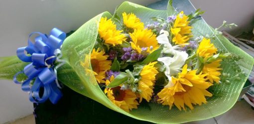 Bouquet con 10 Girasoles - Flores, Florería, Floristería