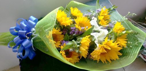 Bouquet con 10 Girasoles - Flores, Florería, Floristería