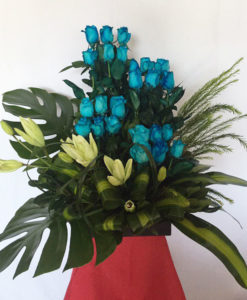 Arreglo Estilizado de 24 Rosas - Flores, Florería, Floristería