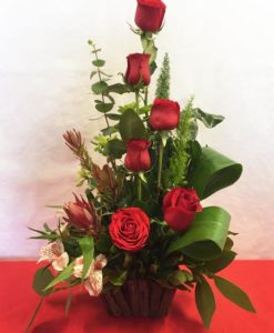 6 Rosas - Flores, Florería, Floristería