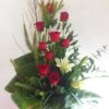 9 Rosas con 2 Lilys - Flores, Florería, Floristería
