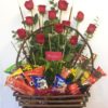 Botanero con Rosas - Flores, Florería, Floristería
