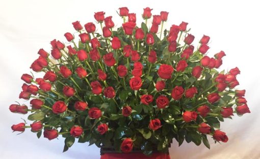 Canasta de 100 Rosas - Flores, Florería, Floristería