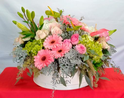 Caja Primaveral - Flores, Florería, Floristería