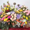 Primaveral Abundante con Flores, Gerberas, Orquídeas, Anturios, Tulipanes y Rosas - Flores, Florería, Floristería