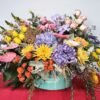 Primaveral con Flores, Gerberas, Orquídeas, Anturios, Tulipanes y Rosas - Flores, Florería, Floristería