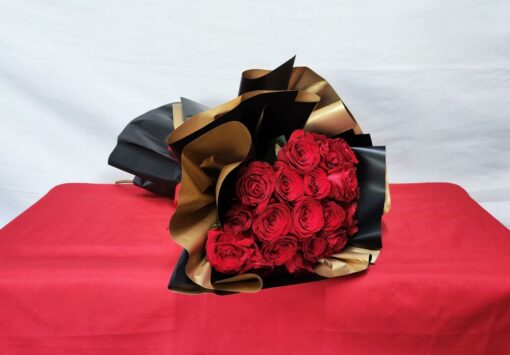 Ramo de 24 Rosas en Papel Coreano - Flores, Florería, Floristería