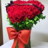 Corazón Grande de 150 Rosas - 26AG20